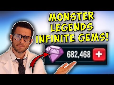 How I Got GEMS in Monster Legends for FREE!!! NEW Monster Legends Gems Trick!!
