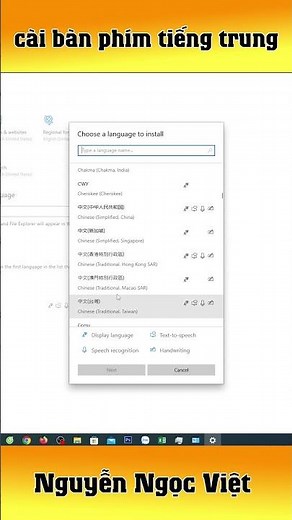 Instructions for installing Chinese keyboard for Windows 10 computer