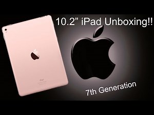 iPad 10.2 Unboxing 7th Generation | Rose Gold!!
