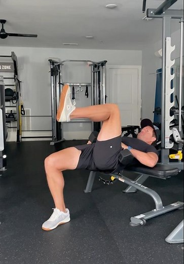 Single Leg Dumbbell Hip Thrust