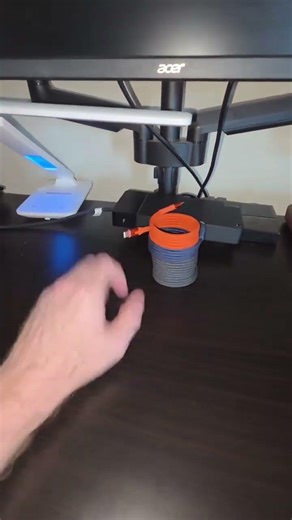 This self coiling charging cable is on another level! #chargingcable #magstackpro #fastcharge