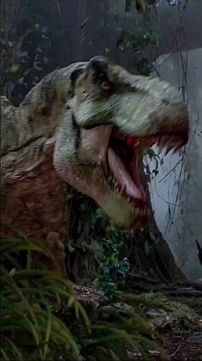 T-Rex vs Spinosaurus scene in Jurassic Park 3