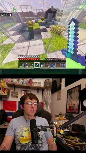 Minecraft axolotl terrarium showcase #minecraft #build #creative