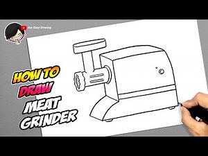How to draw Meat Grinder