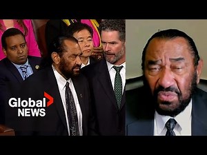 Texas Rep. Al Green speaks out after being censured for interrupting Trump speech to Congress