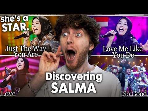 DISCOVERING SALMA! (Love Me Like You Do, Just The Way You Are, Love Never Felt So Good | Reaction)