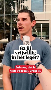 Binnenkort krijgen alle 17-jarige Belgen een brief: jongeren die volgend jaar 18 zijn, kunnen zich vrijwillig aanmelden voor een jaar betaalde legerdienst. Wie ziet dat zitten? | De Morgen