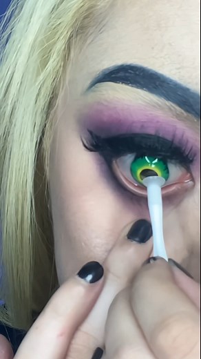 1.9K views · 15 reactions | Feeling those Bride of Chucky vibes?  Check out @muti.eyy as Tiffany Valentine using our Cosplay Teenwolf Green lenses  Snag yours now and grab your second pair at 80% off!  . #PinkyParadise #PinkyParadiseDotCom #ColorContacts #ColoredContacts #TiffanyValentine #BrideofChucky | PinkyParadise - Largest Circle Lens Store | Facebook