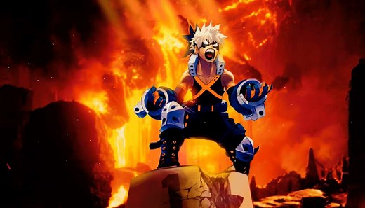 Bakugo's Explosive Roar Live Wallpaper
