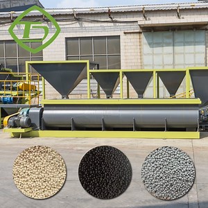 [Hot Item] Waste Bio Organic Fertilizer Mixer Machine Horizontal Fertilizer Powder Blending Machine