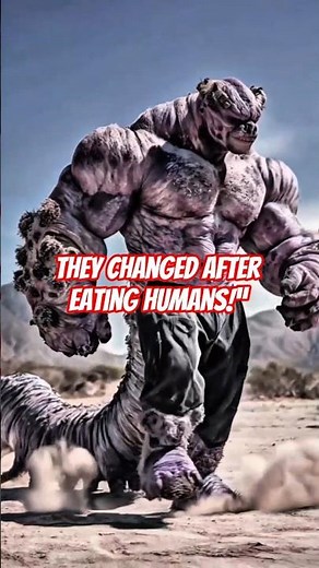 Cute Animals Turn Into Monsters After Eating Humans 😱 | Scary Transformation | #shorts