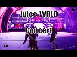 Juice WRLD Concert in Fortnite... (code!)