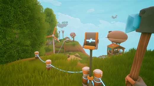 【最大4人マルチ】空島オープンワールドサバイバルクラフトゲーム『ソーラーパンク：天空の島』が面白そう。ウィッシュリスト件数95万超えの注目作