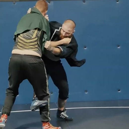 A fist fight with the feet-Irish wrestling