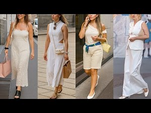 ITALY SUMMER DRESSES STYLE BY MILAN FASHIONISTAS | FASHIONABLE SHOPPING LOOKS | LUXURY STREET TRENDS
