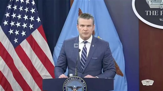 🇺🇸🇮🇷 "They know this agreement means they will never, ever possess a nuclear weapon. Under the terms, any nuclear material they should not have will be removed — any material."— Hegseth, adding "there will be no Iranian nuclear weapons. Period. Full stop."