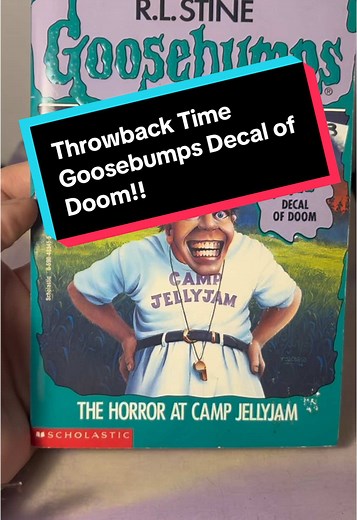 Goosebumps Decal of Doom: 90s Childhood Memories