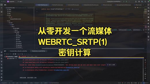 从零开发一个流媒体WEBRTC_SRTP(1)密钥计算