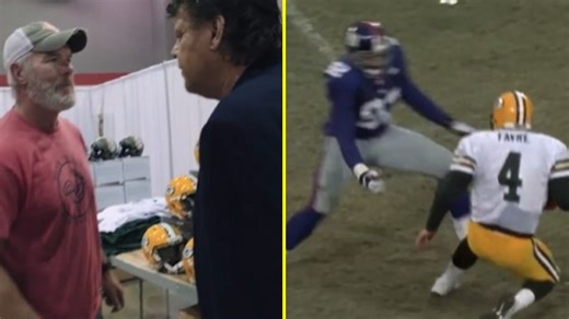 ‘You hurt me!’ – Michael Strahan dragged into bitter 20-year-old controversy as Jets great accuses Brett Favre of faking NFL history