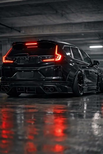 This AI-Modified CR-V is PURE AGGRESSION 🚨