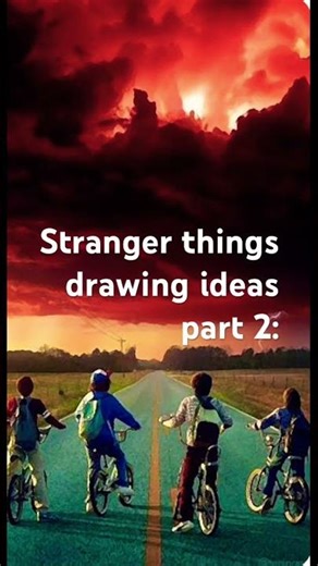 Stranger things drawing ideas!! #strangerthings