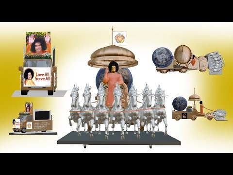 3D Modeling Film | Sri Sathya Sai Baba Road Show Program