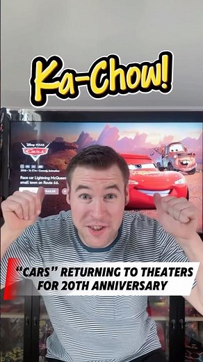 “Cars” Returning to theaters for 20th anniversary #movies #carspixar #familymovies