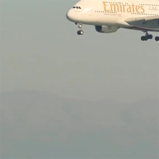 @requesting_takeoff on Instagram: "An A380 landing is all about energy management and geometry, because you are putting a 500+ ton aircraft onto the runway with surprisingly “normal” approach speeds thanks to its huge wing and high lift system ✈️🛬🙂 The final is typically flown fully stabilized with high flap settings and significant drag, so thrust becomes a precision tool to control sink rate, while the fly by wire protections help keep the aircraft inside safe AoA and pitch limits without ma