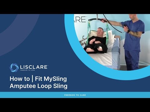 How To | Fit MySling Amputee Loop Sling | Lisclare Demonstration