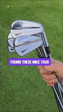 Are Nike Tour Blades impossible to hit? #golf #golfgear #nikegolf #thriftstorefind #golflife