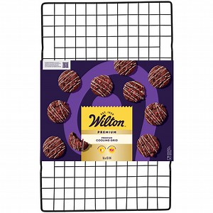 Wilton Premium Rectangular Cooling Grid Rack Checkered Grid 16" Length x 10" Width, Packaging May Vary