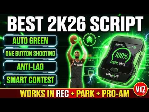 BEST NBA 2K26 Cronus Zen Script — Auto Green + One Button Shooting