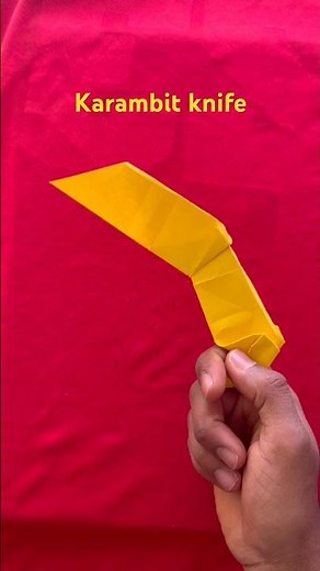 How to Make a Naruto Kunai Out of Paper (EASY & EPIC)