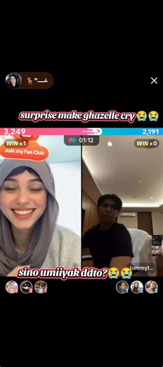 Emotional Surprise Causes Tears for Gazelle