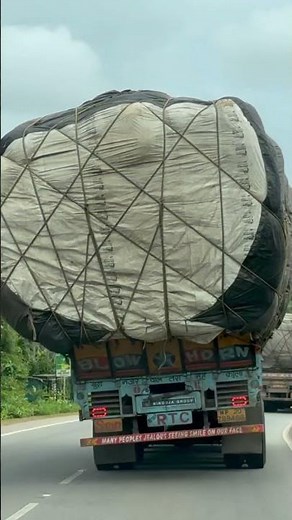 😱Overloaded Truck Tilted on One Side 😳🚚 | Dangerous Highway Moment | Road to Roads