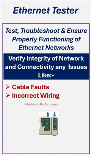 🌐 Ethernet Tester | Network Testing Tool for Instrumentation Engineers