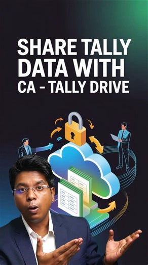 Tally Prime: Smart Data Sharing with CA! (New TallyDrive Feature)