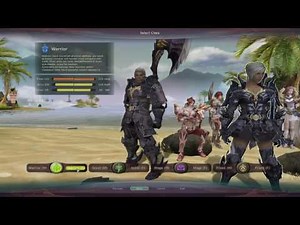 Aion Character Selection (And The 4 Different Classes)