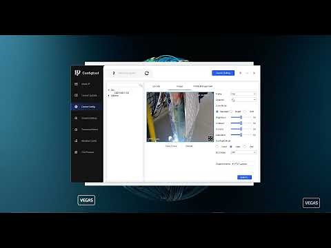 comment changer les paramétre d'une caméra via configtool