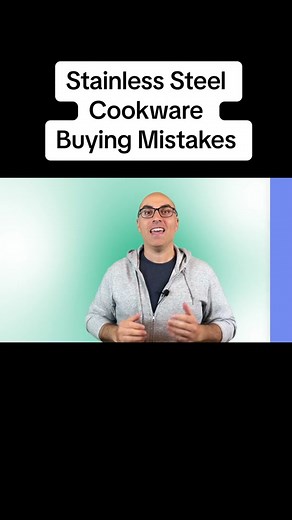 The 13 Biggest Mistakes People Make When Buying Stainless Steel Cookware (What to Look For) #stainlesssteelpan #cookware