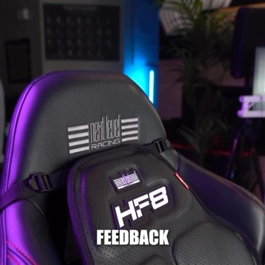Want to feel the race like never before? The HF8 Haptic Feedback Gaming Pad from Next Level Racing® has 8 vibration motors for full-body immersion, and it works with any chair. 🎮 Plug & play via USB 🎚️ Dial to adjust intensity 💸 Only $179 Best value upgrade for your sim rig, hands down. Add this to your cart TODAY! | Next Level Racing