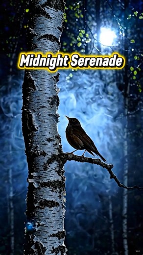 Mesmerizing Nightingale Night Song Under Moonlight 🌙