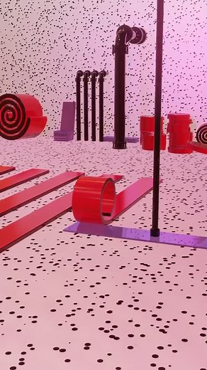 Cleaning up before the mothership comes. Wear 🎧 for full pleasure!#oddlysatisfying #asmr #3d #animation #aussie