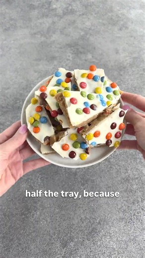 Monster Cookie Dough Bark