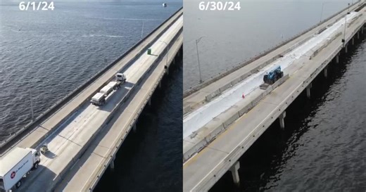Caloosahatchee River Bridge is on schedule to reopen by August 11, FDOT says