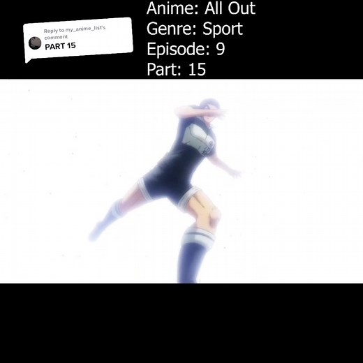 Replying to @my_anime_list #anime #animefyp #animetiktok #animeboy #allout #allout_clips #sport #rugby #foryoupage #fyp