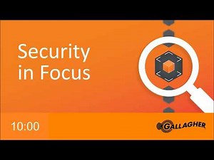 Security in focus webinar series - Session 5: Command Centre v8 30 Webinar