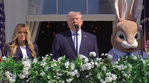 NOW - Trump: "Today is a very special day. It's a day where we celebrate Jesus, it's a day where we celebrate—religion."