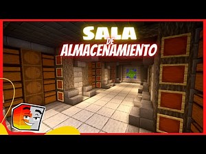 COMO HACER un ALMACÉN Compacto PERFECTOEN PARA SURVIVAL EN MINECRAFT.