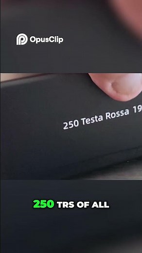 Ferrari 250 TR The Ultimate Racing Legend Revealed